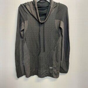 UNDER ARMOR MESH SLEEVE PULL OVER - FITTED SIZE SMALL